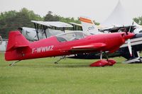 F-WWMZ @ LFFQ - Mudry Cap 222, Static display, La Ferté-Alais airfield (LFFQ) Air show 2016 - by Yves-Q