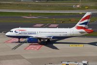 G-EUOH @ EDDL - Airbus A319-131 - BA BAW British Airways 'Flying Start' - 1604 - G-EUOH - 17.08.2016 - DUS - by Ralf Winter
