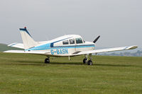 G-BASN @ EGHA - Privately owned - by Howard J Curtis
