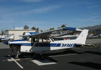 N737TX @ KRHV - Nice Air 1977 Cessna 172N Skyhawk minus engine cowling @ Reid-Hillview Airport (San Jose), CA home base - by Steve Nation