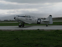 N6979C @ CVH - North American AT-6D in USAF c/s with TA-79C code rolling out @ Hollister Municipal Airport, CA - by Steve Nation