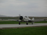 N6979C @ CVH - North American AT-6D in USAF c/s with TA-79C code taxiing @ Hollister Municipal Airport, CA - by Steve Nation