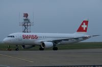 HB-JLQ @ EGSH - Departing Norwich following repaint - by AirbusA320