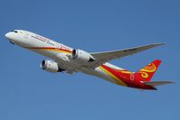 B-1546 @ LLBG - Hainan Dreamliner en-route to Shanghai on an average flight duration of 09h47m. - by ikeharel
