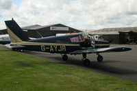 G-AYJR @ EGBT - Privately owned - by Howard J Curtis