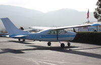 N905BW @ SZP - 1968 Cessna 210H CENTURION, Continental IO-520 285 Hp, at Fuel Dock - by Doug Robertson