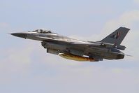 FA-106 @ LFRJ - SABCA F-16AM Fighting Falcon, Take off rwy 08, Landivisiau Naval Air Base (LFRJ) Tiger Meet 2017 - by Yves-Q