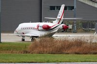 OE-HED @ EGLF - Avcon Jet Gulfsream G200 staying overnight on TAGs ramp at farnborough - by dave226688
