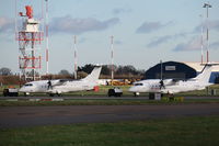 G-CCGS @ EGSH - Loganair Dornier fleet G-BYHG & G-CCGS, parked up on stand 7. - by AirbusA320
