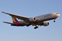 HL8284 @ EGLL - Asiana B772 on final to LHR - by FerryPNL