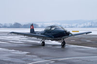HB-ESO @ LSZG - A dull winter-day at Grenchen airport - by sparrow9