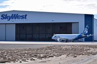 N196SY @ KBOI - Stopping at the Skywest Maintenance hanger for check out then put into active service. Aircraft was delivered to Skywest on 1-18-18. - by Gerald Howard