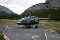 C-GLVJ @ CCR5 - Icefield Helicopters B206, our ride this morning in stunning scenery. - by FerryPNL