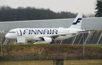 OH-LXC @ EHWO - Finnair A320 engine test for departure later that day. - by fink123