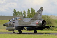 374 @ LFOA - Dassault Mirage 2000N, Taxiing to holding point rwy 24, Avord Air Base 702 (LFOA) Open day 2016 - by Yves-Q