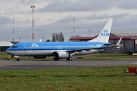 PH-BXK @ EGSH - Under tow at Norwich. - by Graham Reeve