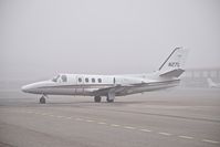 N27L @ KBOI - Parked on foggy morning on the north GA ramp. - by Gerald Howard