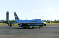 N53116 @ HNL - TWA 17116, or N53116 - a 747-131, built 1971 delisted 1989, seen here in Honolulu in March 1995 - by John H. Cunningham