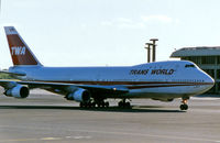N53116 @ HNL - TWA 17116, or N53116 - a 747-131, built 1971 delisted 1989, seen here in Honolulu - by John H. Cunningham