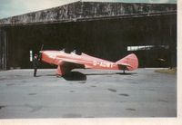 G-ADWT - Mike Doré inspecting prop on G-ADWT - by Bert larke