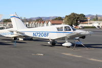 N7208F @ SZP - 1968 Piper PA-28-140 CHEROKEE, Lycoming O-320-A2A 150 Hp - by Doug Robertson