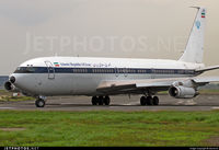 EP-AJE @ SEGY - The Shahin aircraft was named after a Boeing 707 belonging to the Imperial Air Force of Iran , which Mohammad Reza Shah Pahlavi and Farah Pahlavi used for domestic and foreign travels. - by Dacmone