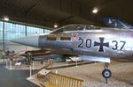20 37 - Lockheed F-104G Starfighter at the Luftwaffenmuseum, Berlin-Gatow - by Ingo Warnecke