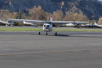 N82BG @ SZP - 1964 Cessna 182G SKYLANE, Continental O-470 230 Hp, taxi off the active - by Doug Robertson