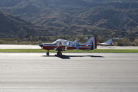 N540BD @ SZP - 1973 Scottish Aviation BULLDOG Mdl 120/121, Lycoming O-540-A1B5D 200 Hp, landing roll Rwy 04 - by Doug Robertson