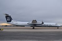 N411QX @ KBOI - Taxiing on Alpha to RWY 10L. - by Gerald Howard