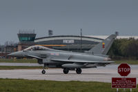 ZK365 @ EGXC - Typhoon ZK365 having just Landed at RAF Coningsby - by Gareth Alan Watcham