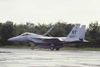 79-0077 @ EBST - USAF F-15C 79-0077 @ EBST electronic warfare meeting 1986 - by Guy Vandersteen