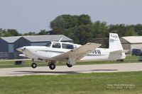 N2208W @ KOSH - M20S departing Airventure - by Eric Olsen