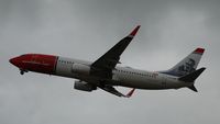 LN-DYP @ EGCC - Taken from the Airport Pub - by m0sjv