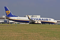 EI-DYC @ EGFF - 737-8AS, Ryanair callsign Ryanair 8WH, seen landing on r12 out of Tenerife Sur. - by Derek Flewin