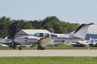N1014W @ KOSH - Beech E-55 at Airventure. - by Eric Olsen