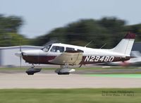 N2948Q @ KOSH - 1977 Piper PA-28 departing Airventure. - by Eric Olsen