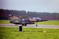 BD09 @ EBST - BAF 1 Sqn Mirage 5BD B09 at EBST (eighties) - by Guy Vandersteen