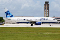 N580JB @ KFLL - Mo' Better Blue - by Dave Turpie
