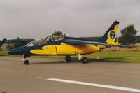 AT12 @ EBST - AT12 in 11 Sqn anniversary colors  @ EBST  (eighties) - by Guy Vandersteen