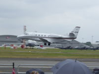 CS-DXQ @ EGLF - Landing runway 24 at Farnborough airport EGLF - by Marc Mansbridge