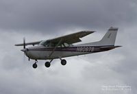 N80678 @ KVUO - Cessna 172M landing at Pearson Field - by Eric Olsen