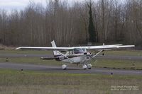 N2181R @ KVUO - Cessna 182 getting ready to depart Pearson Field. - by Eric Olsen