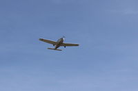 N8200V @ SZP - 1980 Piper PA-28-161 Warrior II, Lycoming O-320-D3G 160 Hp, takeoff climb Rwy 22 - by Doug Robertson