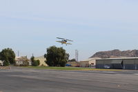 N80AS @ SZP - 1992 PITTS AEROBATICS S-2B SPECIAL, Lycoming AEIO-540-D4A5 260 Hp, on final Rwy 22 - by Doug Robertson