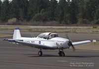 N4294C @ KTIW - 1948 Navion taxing to the tower - by Eric Olsen
