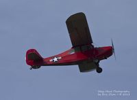 N3703C @ KTIW - Aeronca over Tacoma Narrows Airport - by Eric Olsen