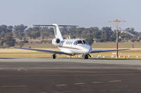 VH-KXL @ YSWG - Edwards Coaches (VH-KXL) Cessna 525 CitationJet taxiing at Wagga Wagga Airport - by YSWG-photography