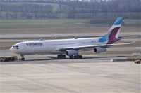OO-SCW @ VIE - Eurowings Airbus A340-300 - by Thomas Ramgraber