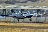 G-CAHA @ EGPN - Take off at Dundee with Tayside Aviation - by Clive Pattle